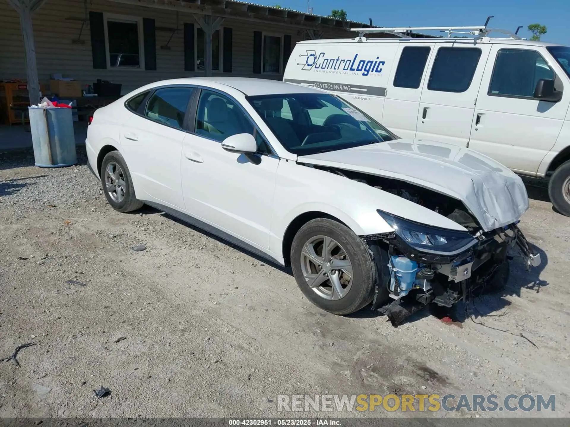 1 Photograph of a damaged car KMHL24JA6NA226241 HYUNDAI SONATA 2022