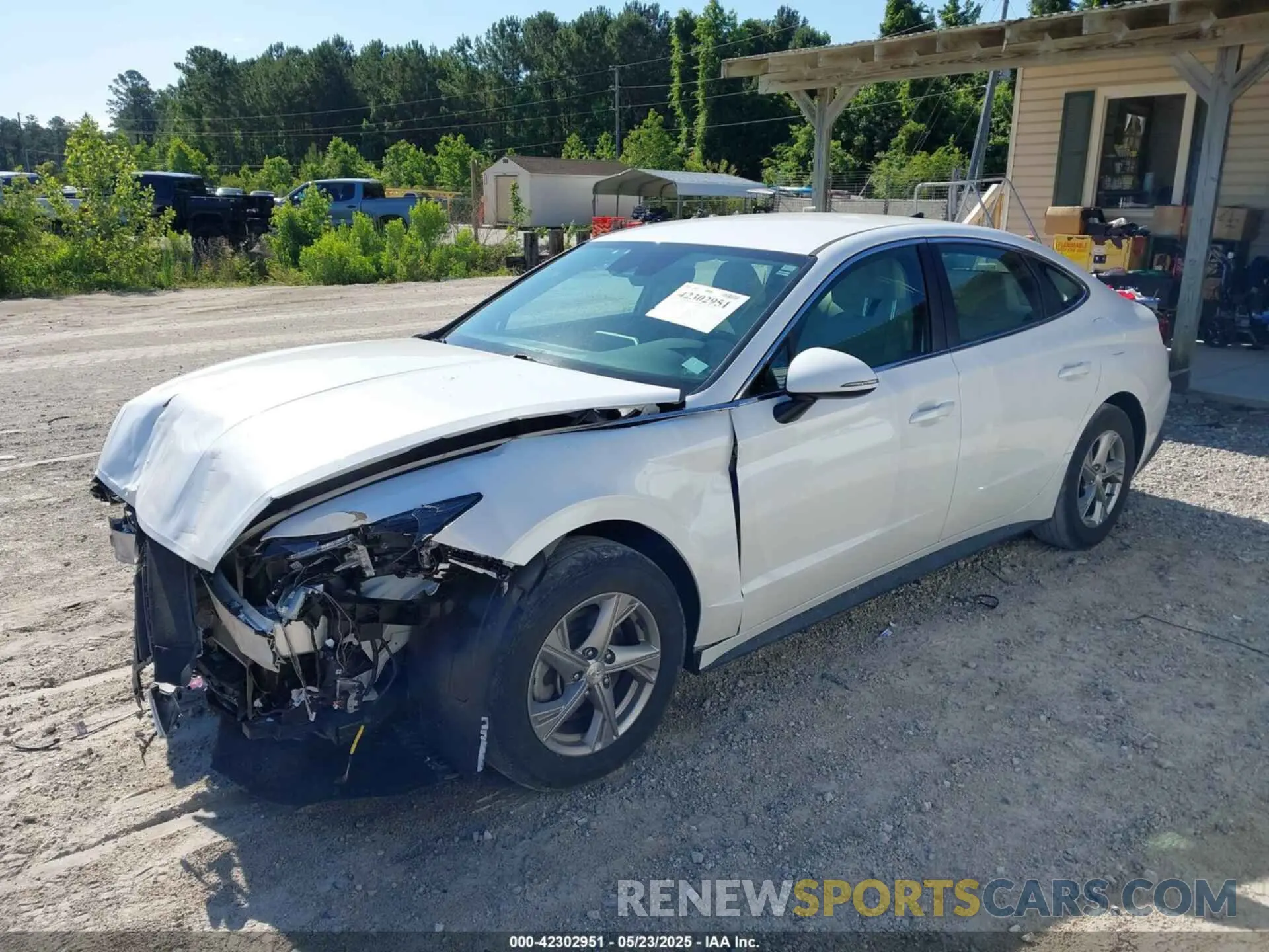 2 Photograph of a damaged car KMHL24JA6NA226241 HYUNDAI SONATA 2022