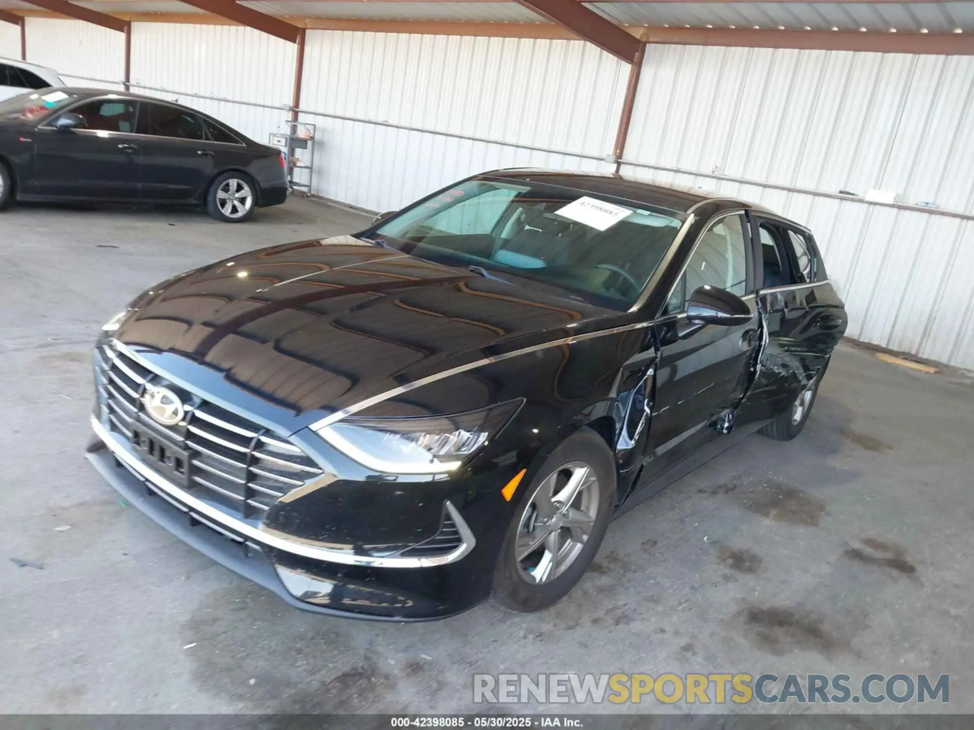 2 Photograph of a damaged car KMHL24JA8NA217492 HYUNDAI SONATA 2022
