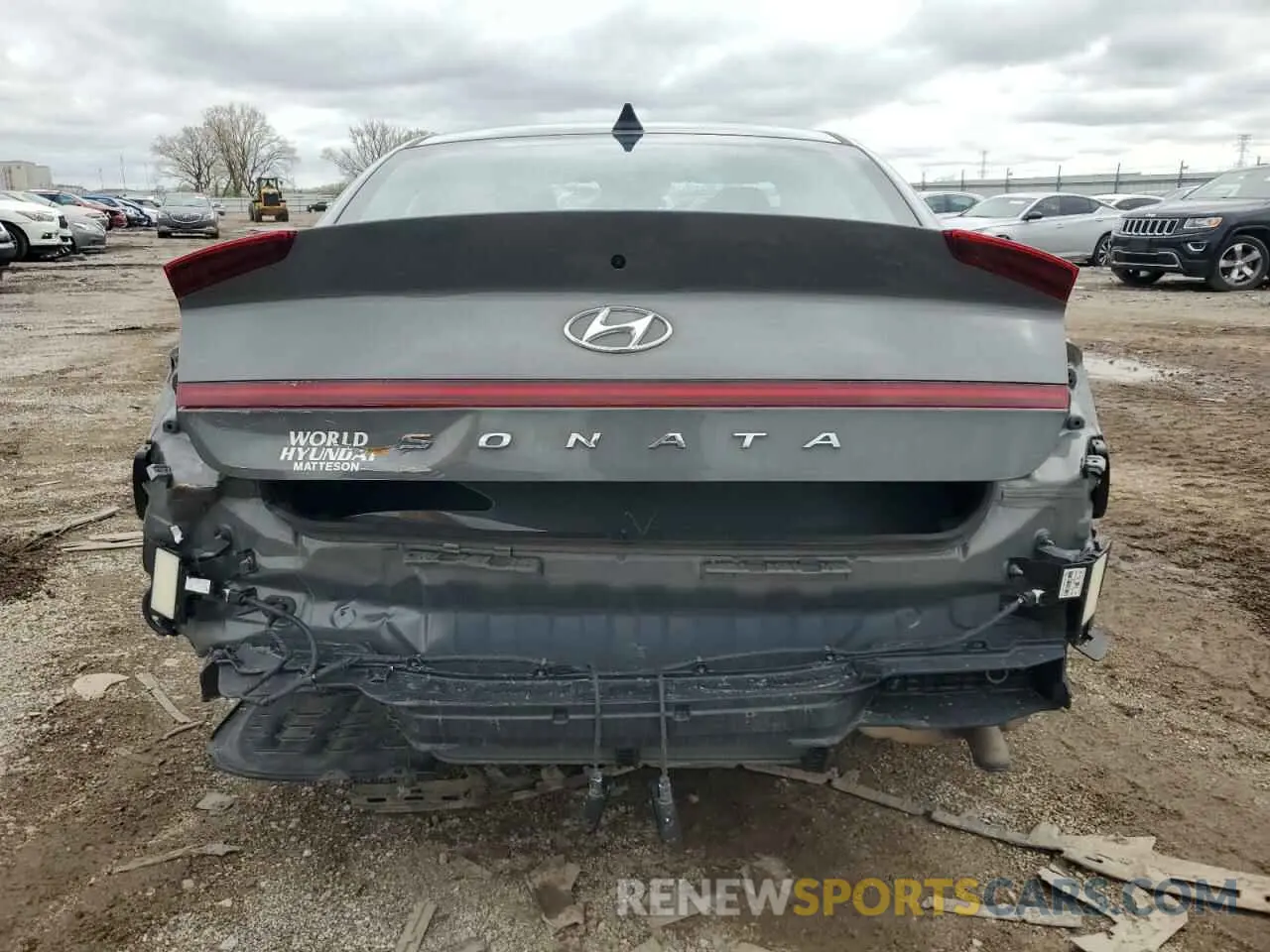 6 Photograph of a damaged car KMHL24JA9NA245186 HYUNDAI SONATA 2022
