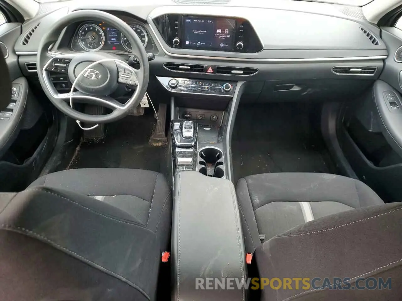 8 Photograph of a damaged car KMHL24JA9NA245186 HYUNDAI SONATA 2022