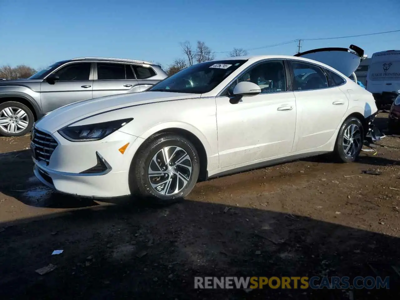 1 Photograph of a damaged car KMHL24JJ0NA041716 HYUNDAI SONATA 2022