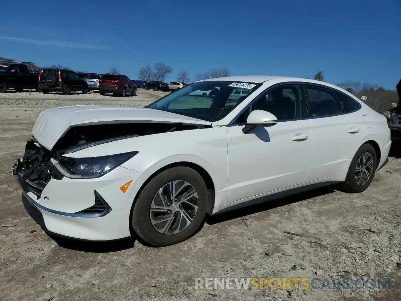 1 Photograph of a damaged car KMHL24JJ7NA041566 HYUNDAI SONATA 2022