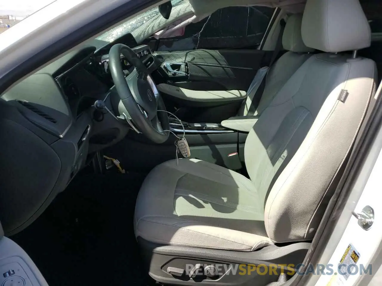 7 Photograph of a damaged car KMHL34J20NA173302 HYUNDAI SONATA 2022