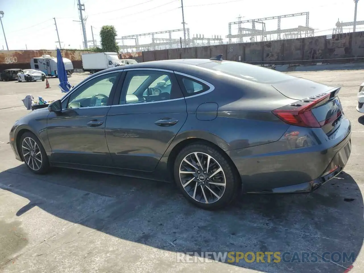 2 Photograph of a damaged car KMHL34J20NA195400 HYUNDAI SONATA 2022