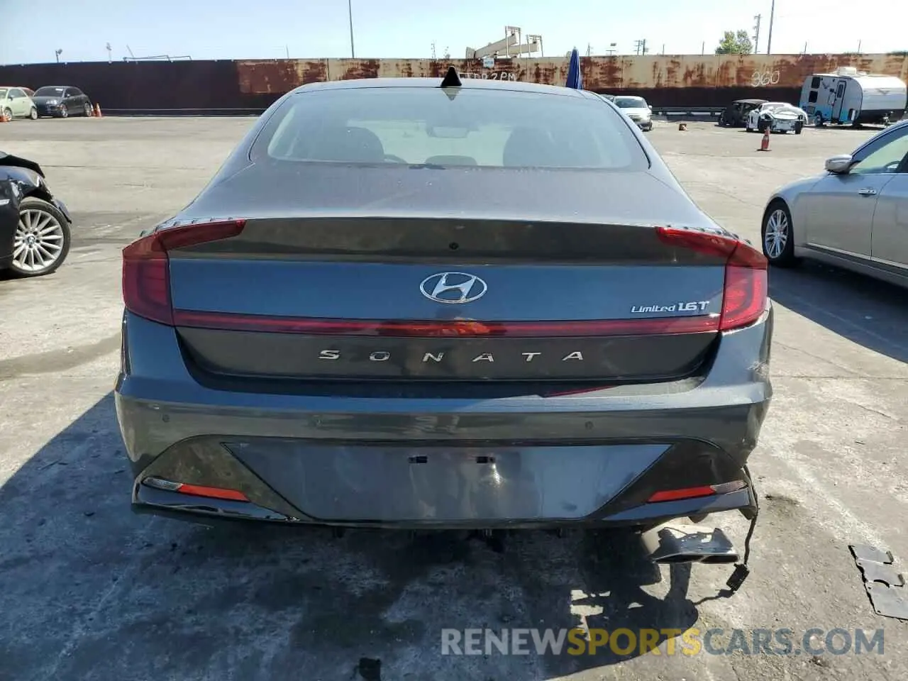 6 Photograph of a damaged car KMHL34J20NA195400 HYUNDAI SONATA 2022