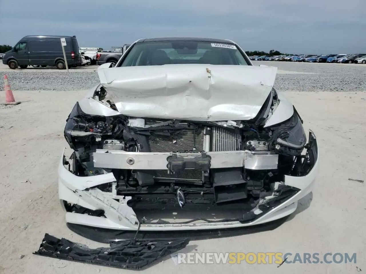5 Photograph of a damaged car KMHL34J20NA216407 HYUNDAI SONATA 2022