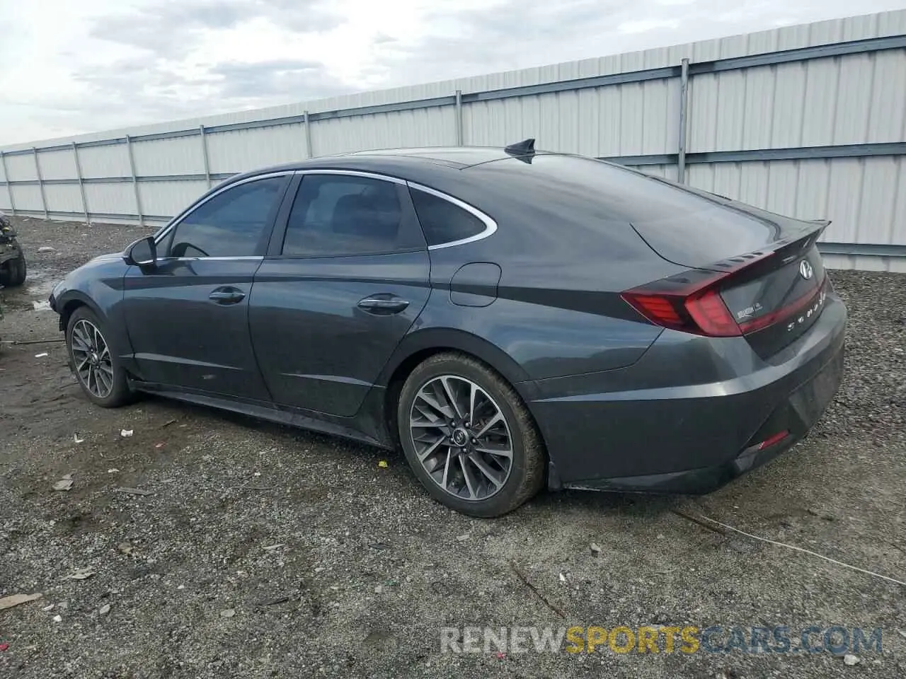 2 Photograph of a damaged car KMHL34J20NA226841 HYUNDAI SONATA 2022