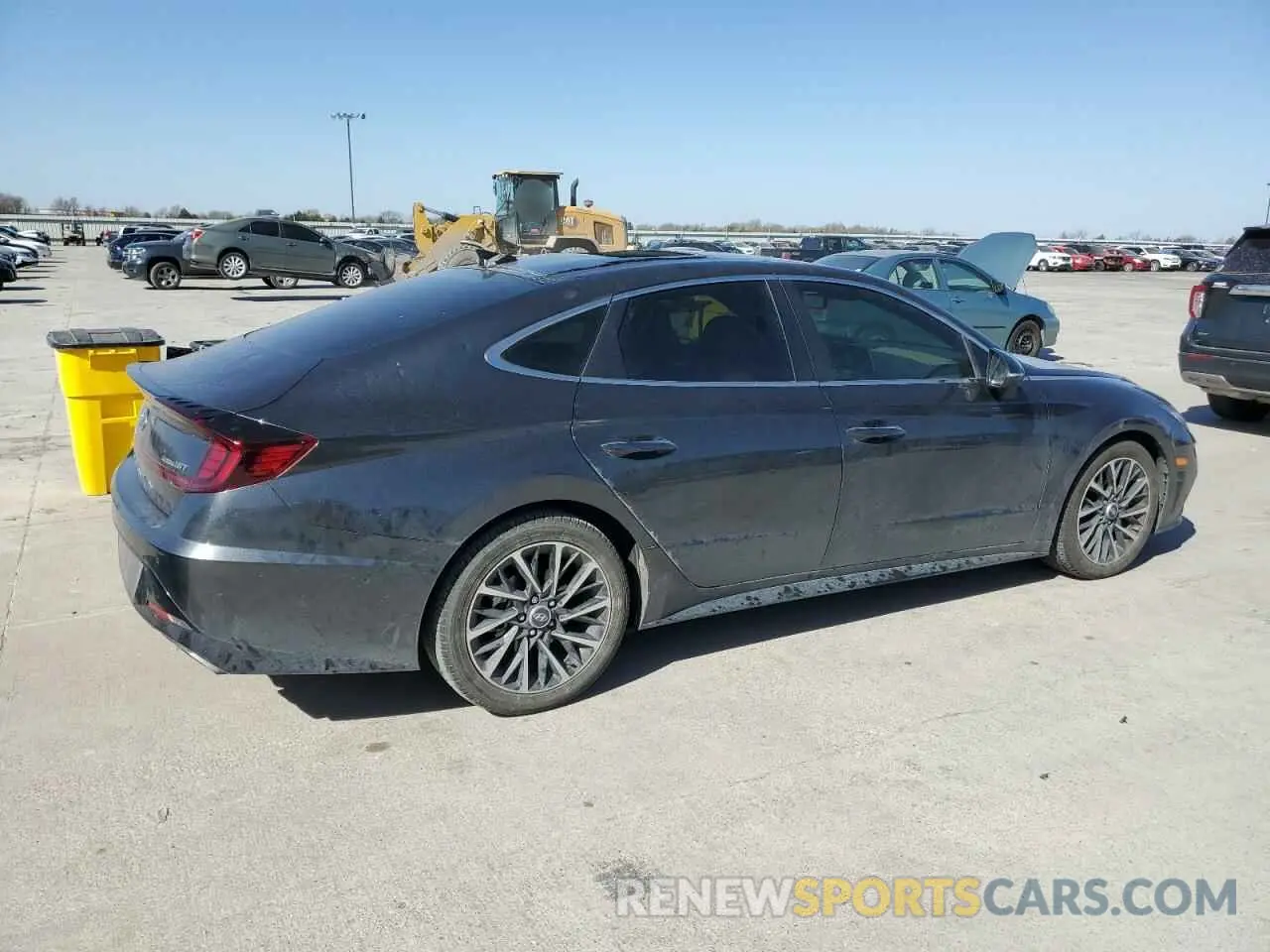 3 Photograph of a damaged car KMHL34J21NA167797 HYUNDAI SONATA 2022