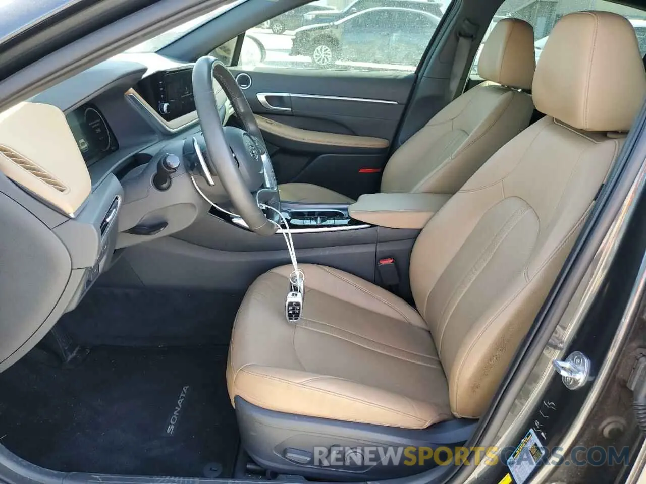 7 Photograph of a damaged car KMHL34J21NA167797 HYUNDAI SONATA 2022