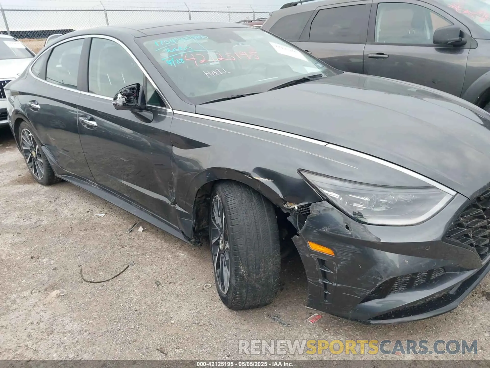 6 Photograph of a damaged car KMHL34J21NA223236 HYUNDAI SONATA 2022