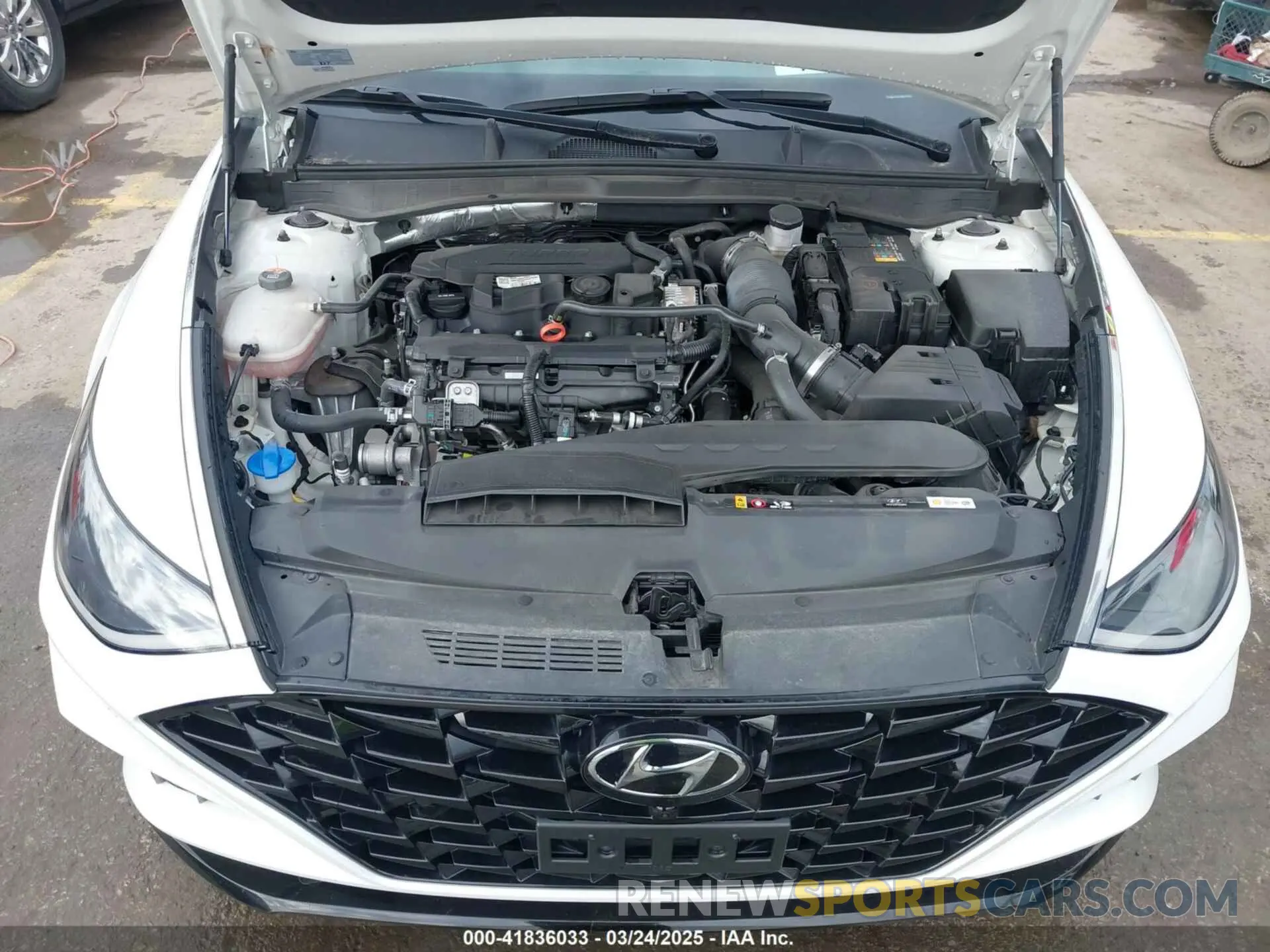 10 Photograph of a damaged car KMHL34J21NA227254 HYUNDAI SONATA 2022
