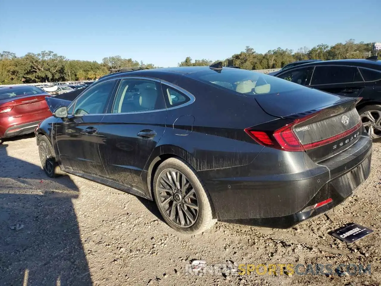 2 Photograph of a damaged car KMHL34J22NA173074 HYUNDAI SONATA 2022