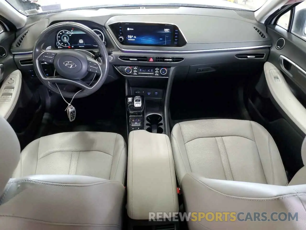 8 Photograph of a damaged car KMHL34J22NA204064 HYUNDAI SONATA 2022