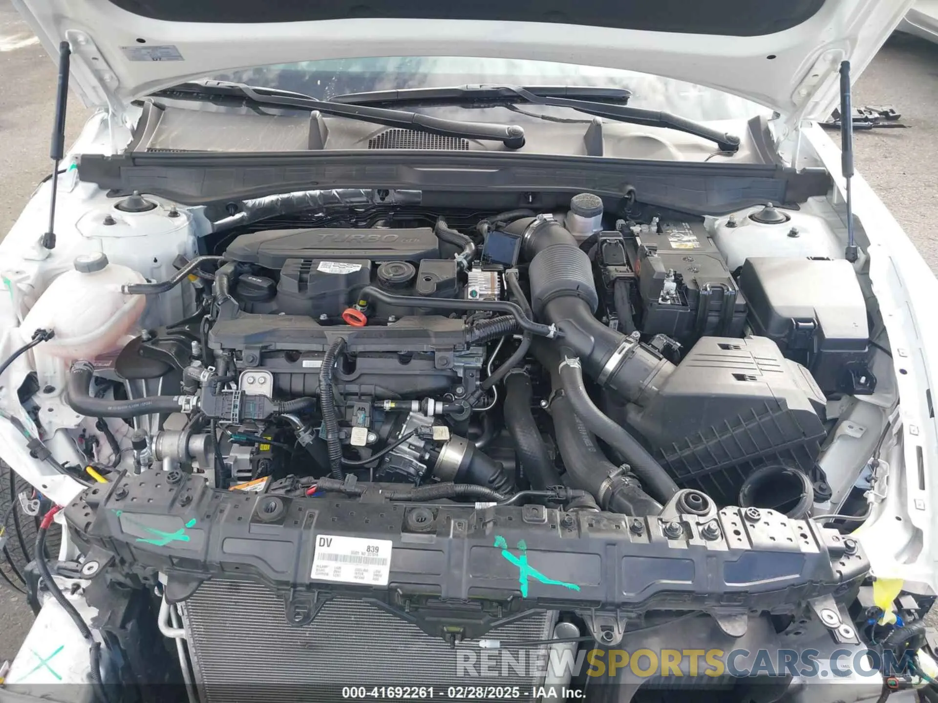 10 Photograph of a damaged car KMHL34J22NA227814 HYUNDAI SONATA 2022