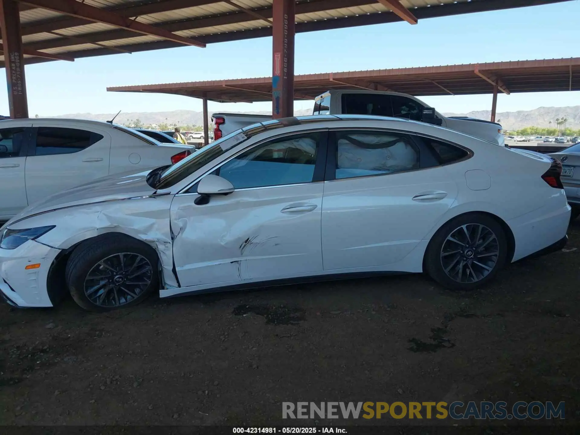 14 Photograph of a damaged car KMHL34J23NA168322 HYUNDAI SONATA 2022