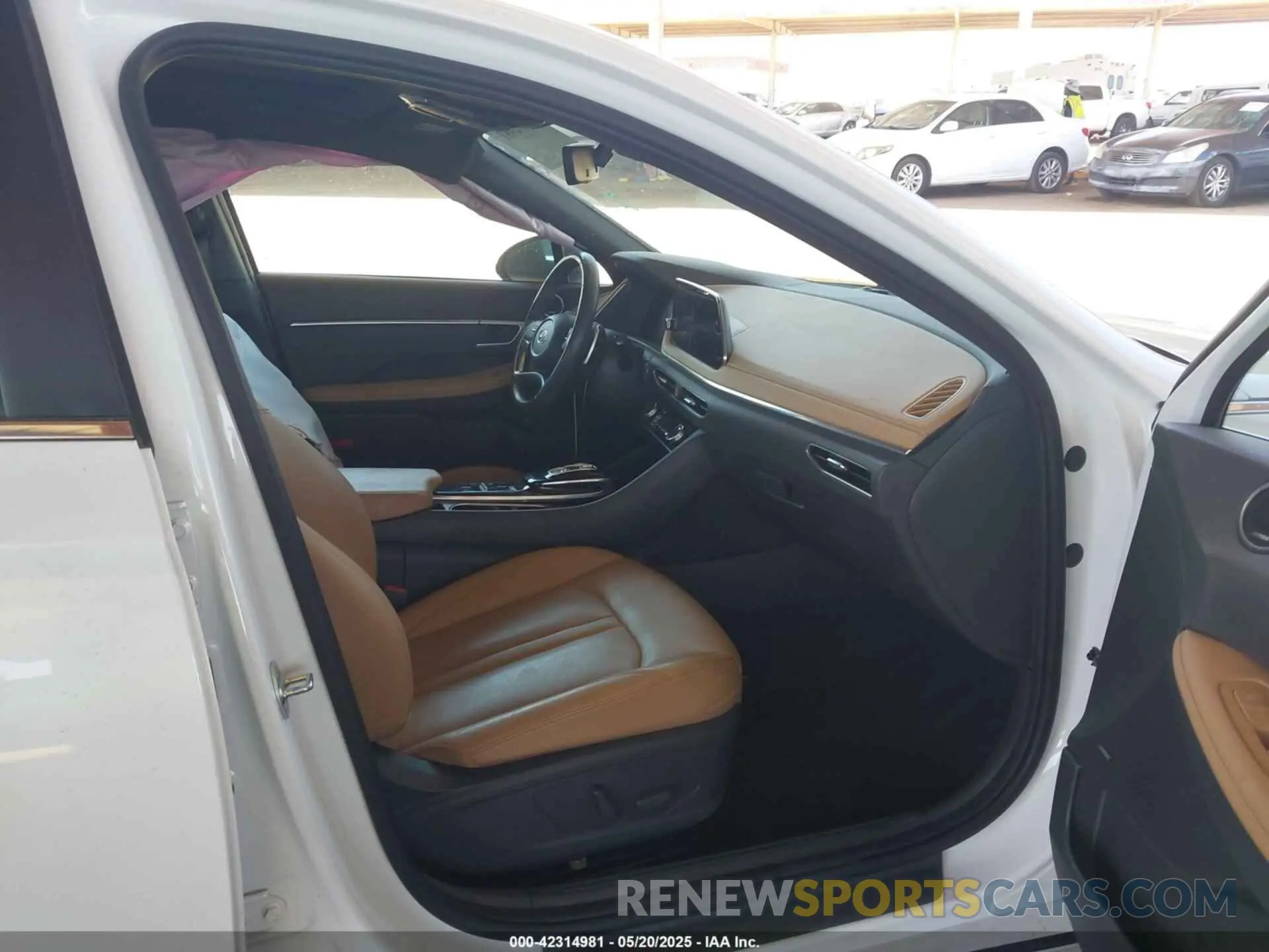 5 Photograph of a damaged car KMHL34J23NA168322 HYUNDAI SONATA 2022