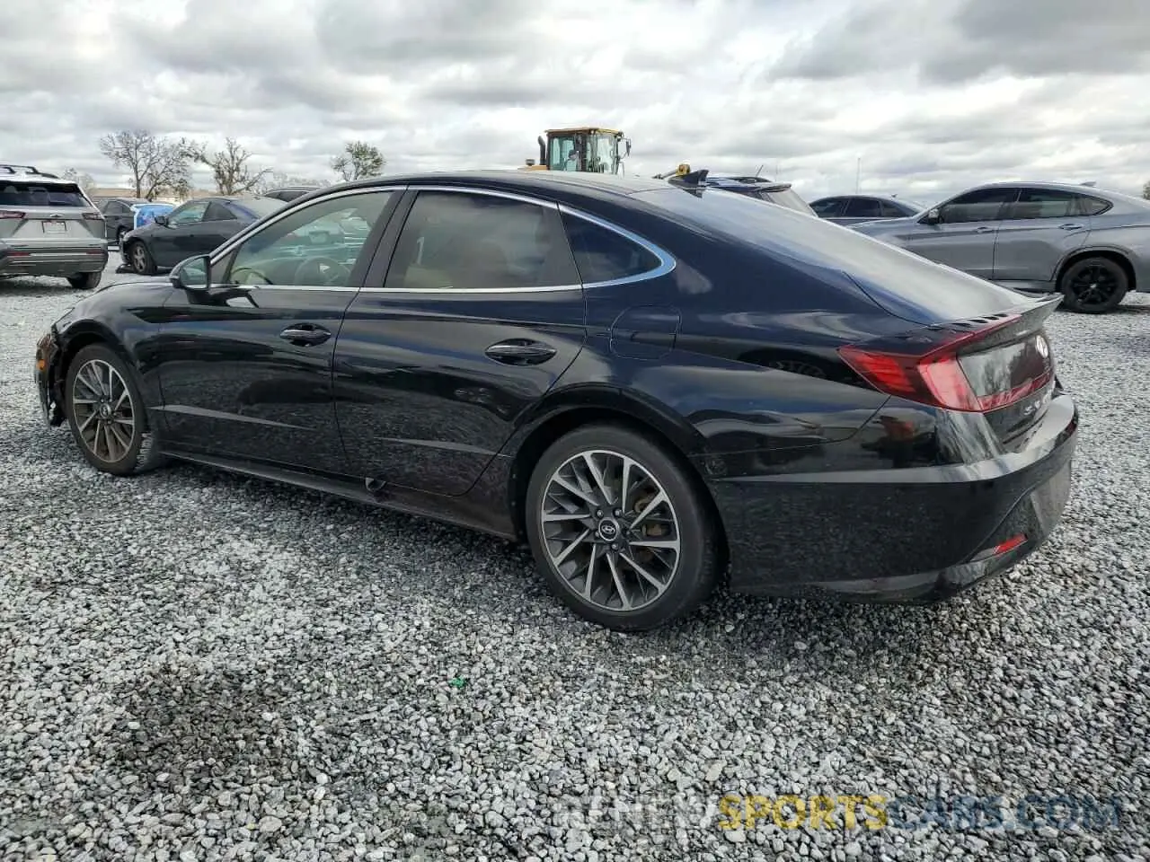 2 Photograph of a damaged car KMHL34J23NA169938 HYUNDAI SONATA 2022