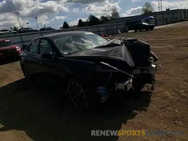 13 Photograph of a damaged car KMHL34J23NA179630 HYUNDAI SONATA 2022