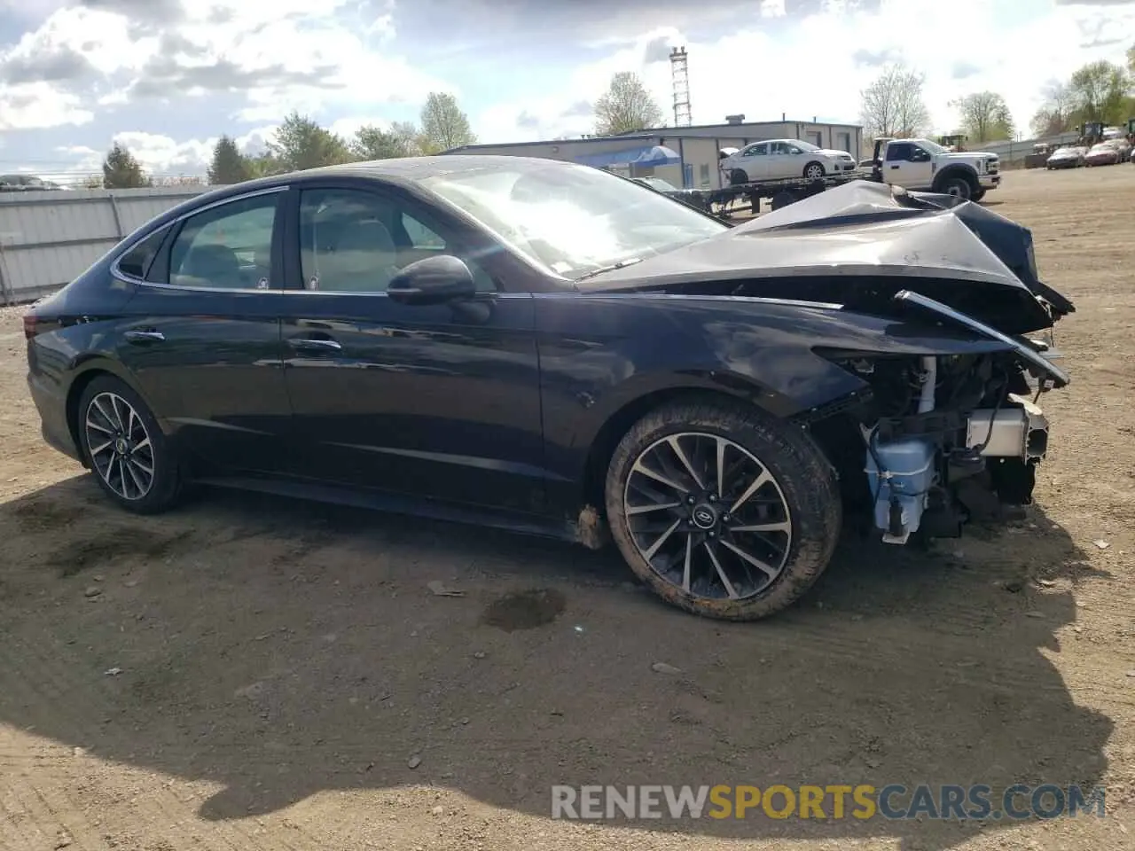 4 Photograph of a damaged car KMHL34J23NA179630 HYUNDAI SONATA 2022
