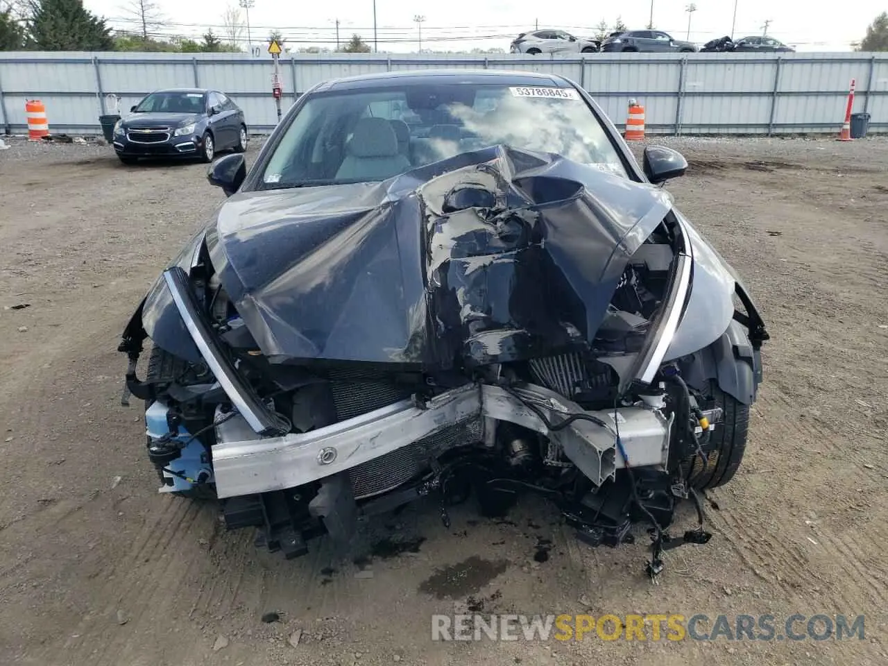 5 Photograph of a damaged car KMHL34J23NA179630 HYUNDAI SONATA 2022