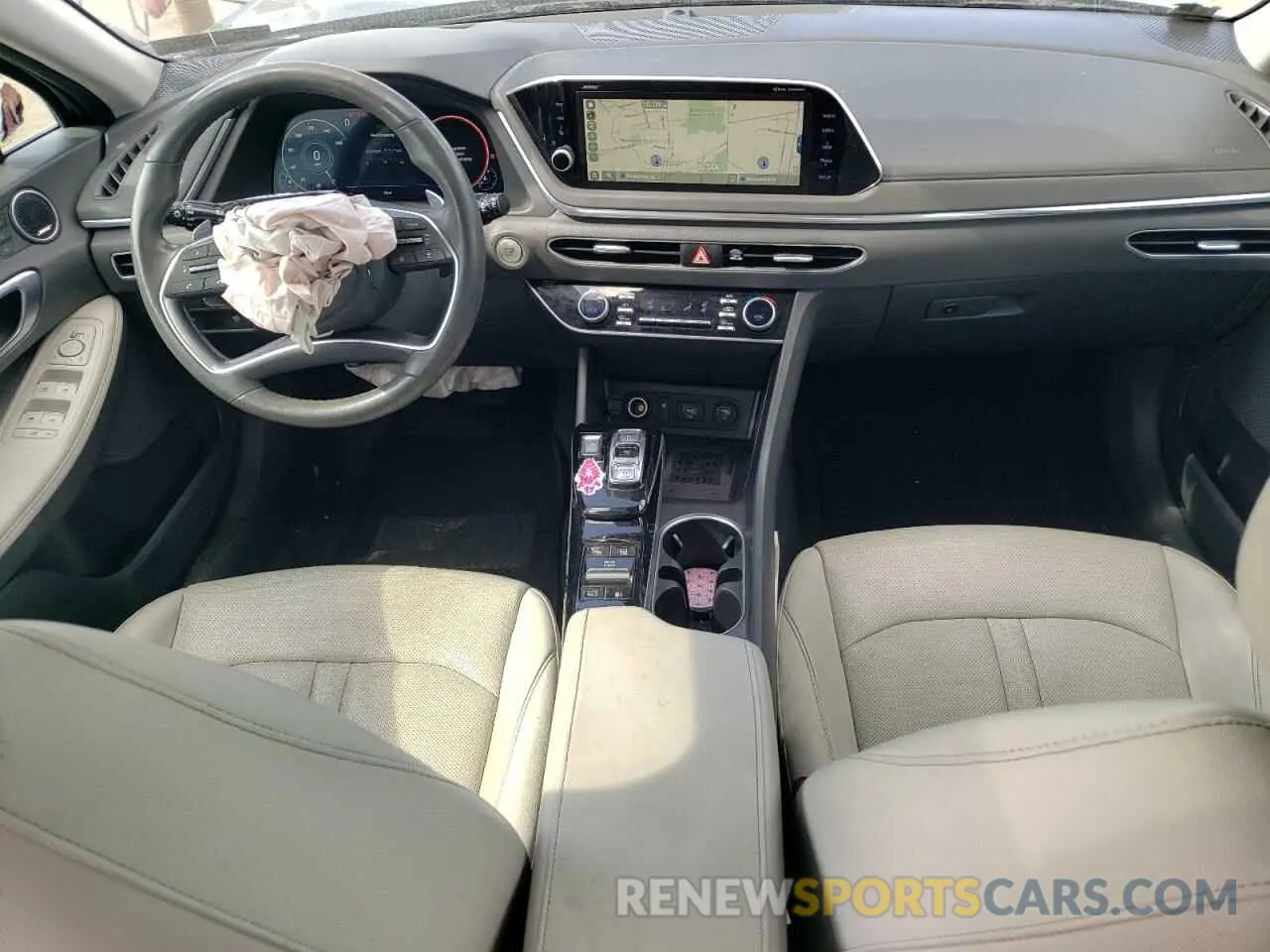 8 Photograph of a damaged car KMHL34J23NA179630 HYUNDAI SONATA 2022
