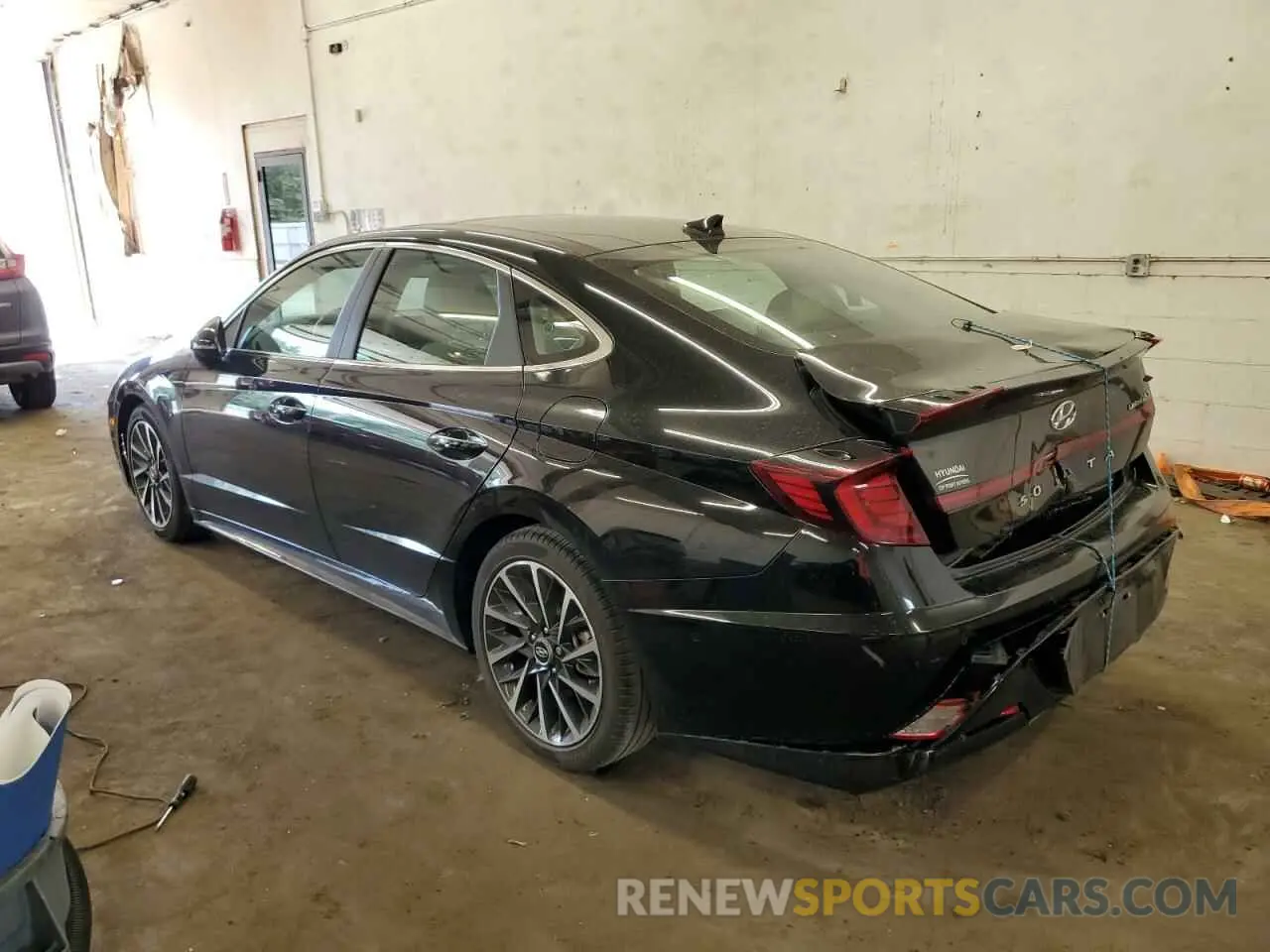 2 Photograph of a damaged car KMHL34J23NA180020 HYUNDAI SONATA 2022