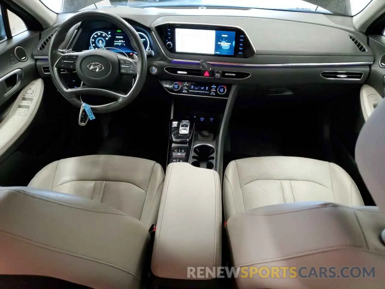 8 Photograph of a damaged car KMHL34J23NA180020 HYUNDAI SONATA 2022