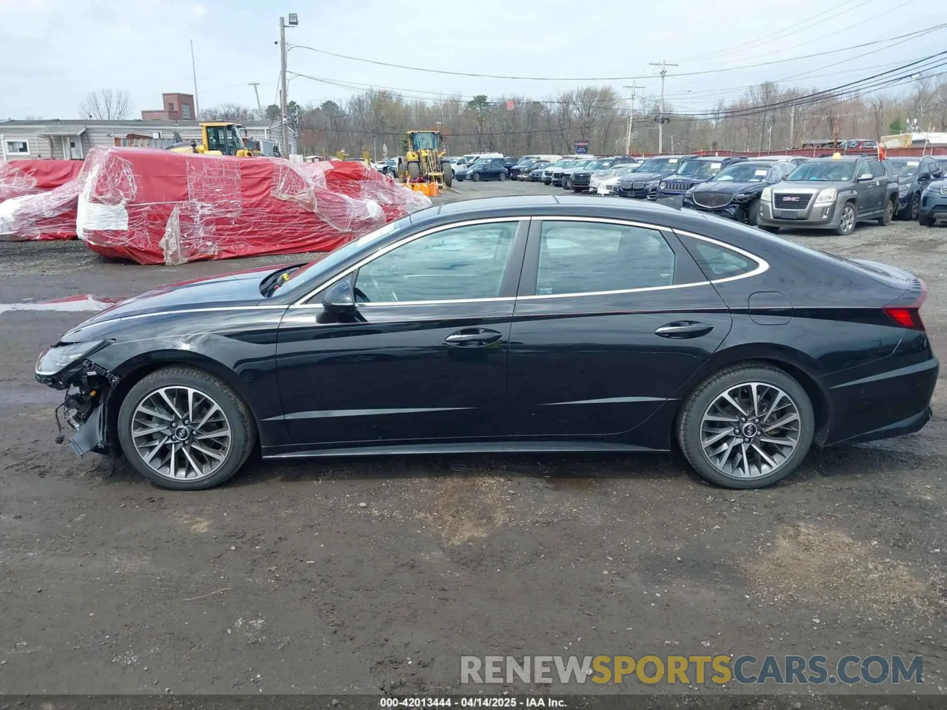 14 Photograph of a damaged car KMHL34J23NA203036 HYUNDAI SONATA 2022