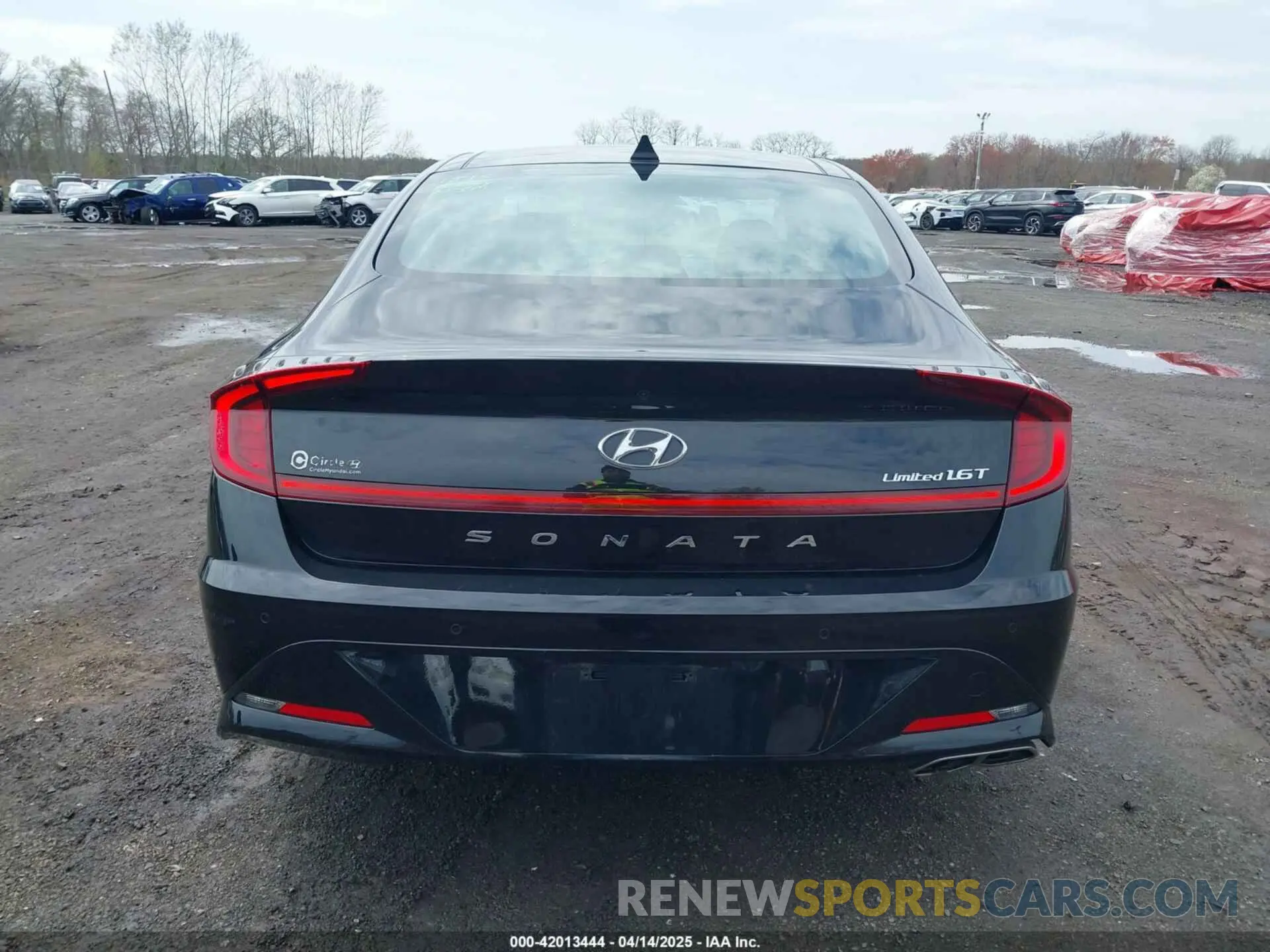16 Photograph of a damaged car KMHL34J23NA203036 HYUNDAI SONATA 2022
