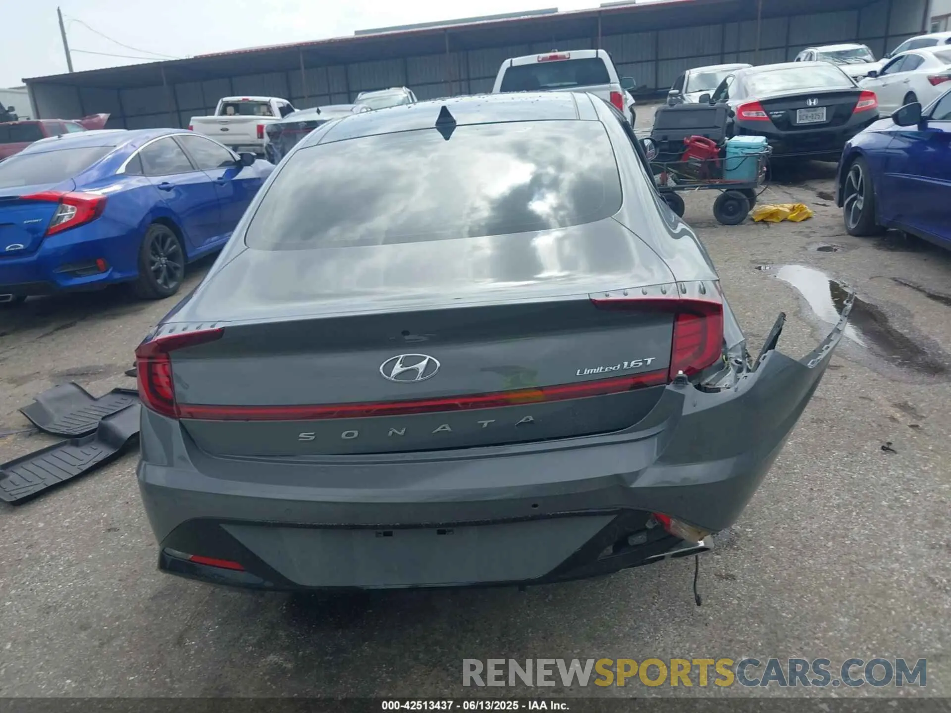 16 Photograph of a damaged car KMHL34J23NA222184 HYUNDAI SONATA 2022