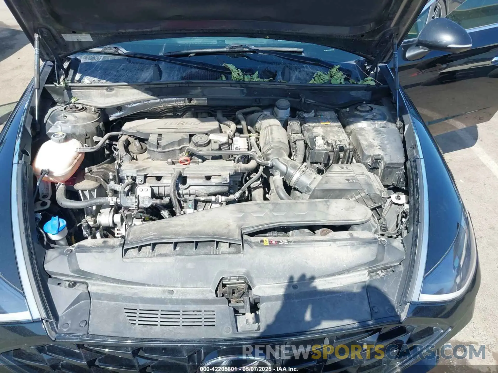 10 Photograph of a damaged car KMHL34J24NA187896 HYUNDAI SONATA 2022
