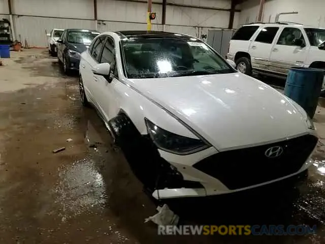 14 Photograph of a damaged car KMHL34J24NA222159 HYUNDAI SONATA 2022