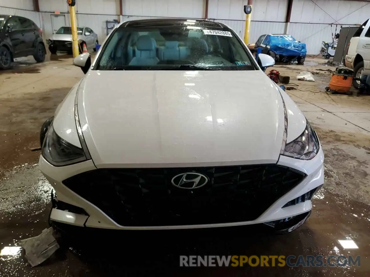 5 Photograph of a damaged car KMHL34J24NA222159 HYUNDAI SONATA 2022