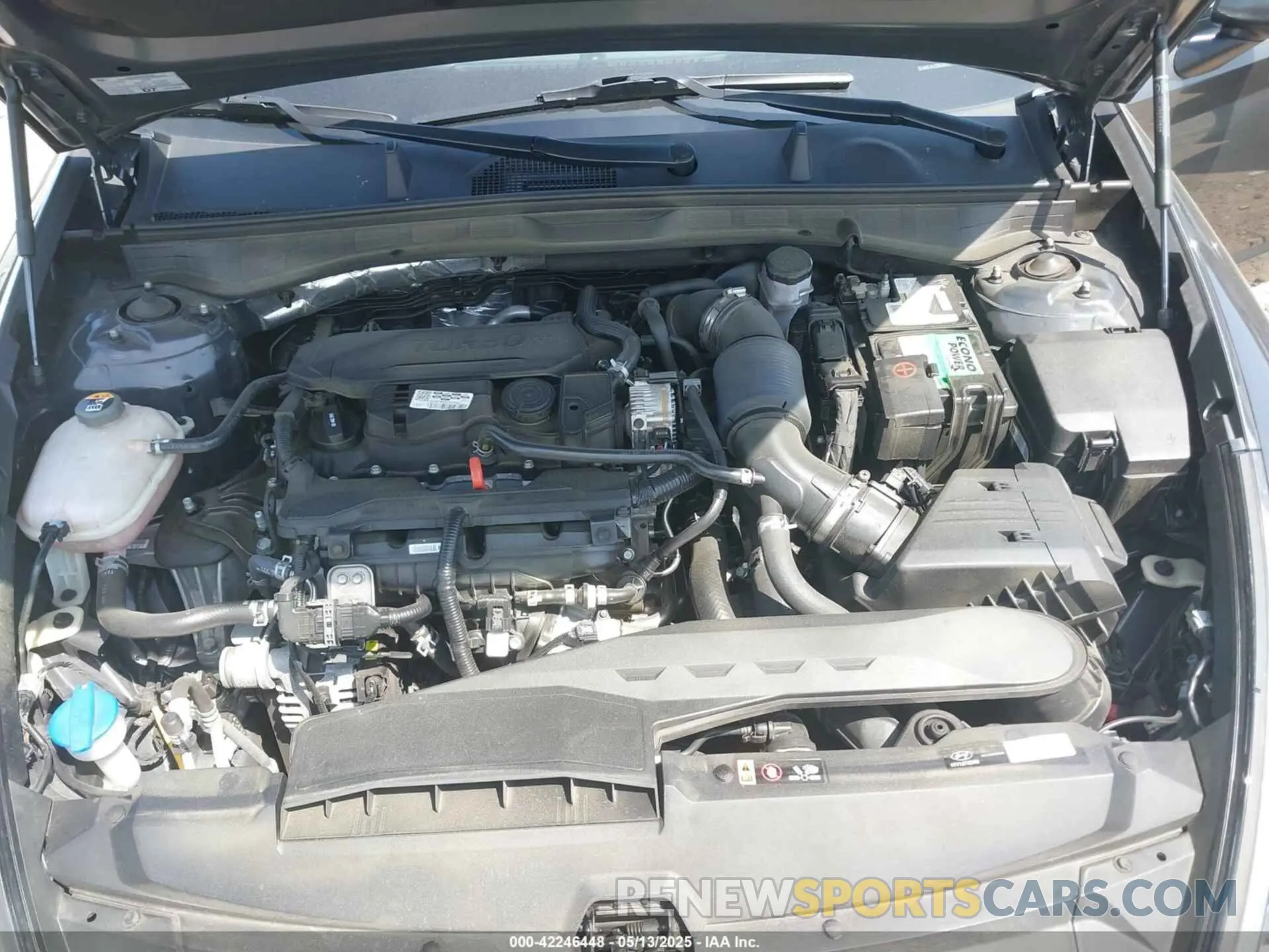 10 Photograph of a damaged car KMHL34J25NA206472 HYUNDAI SONATA 2022