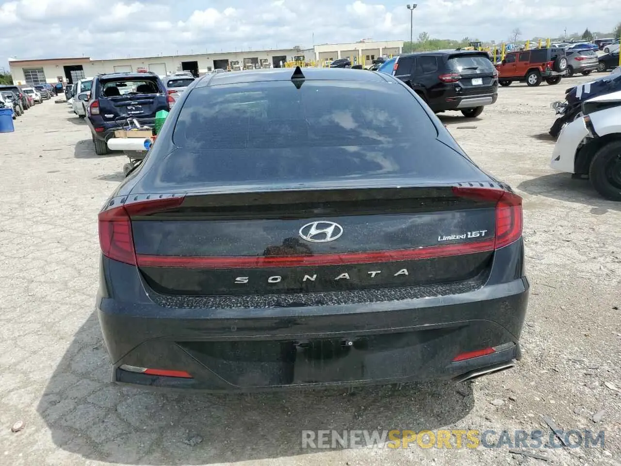 6 Photograph of a damaged car KMHL34J25NA227354 HYUNDAI SONATA 2022