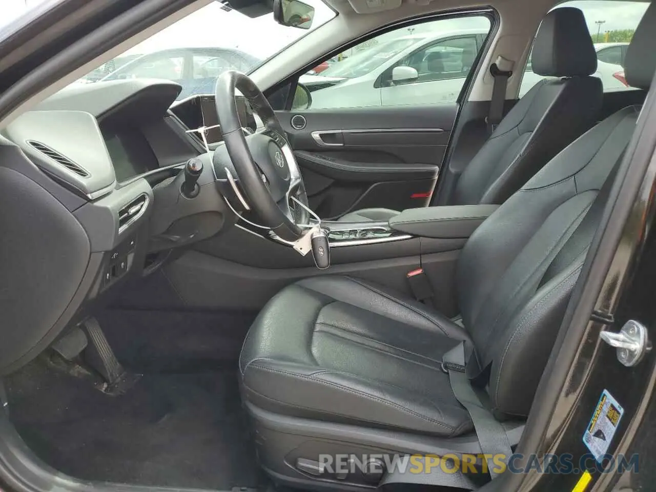 7 Photograph of a damaged car KMHL34J25NA227354 HYUNDAI SONATA 2022