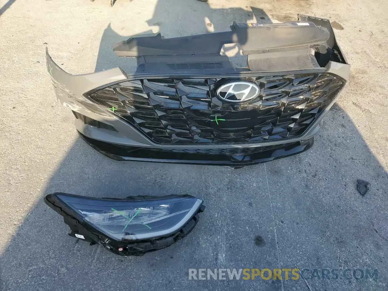 12 Photograph of a damaged car KMHL34J27NA214542 HYUNDAI SONATA 2022