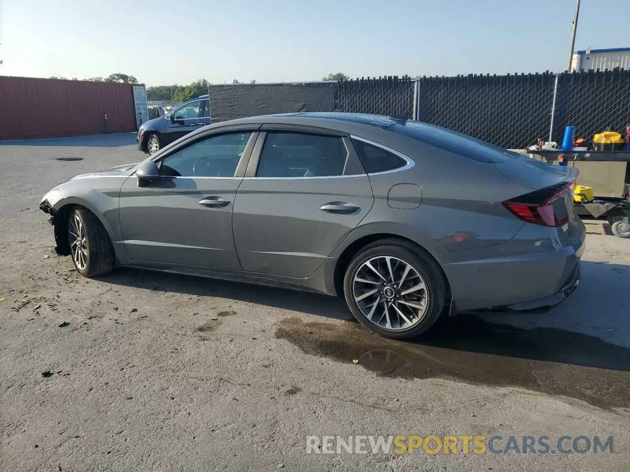 2 Photograph of a damaged car KMHL34J27NA214542 HYUNDAI SONATA 2022