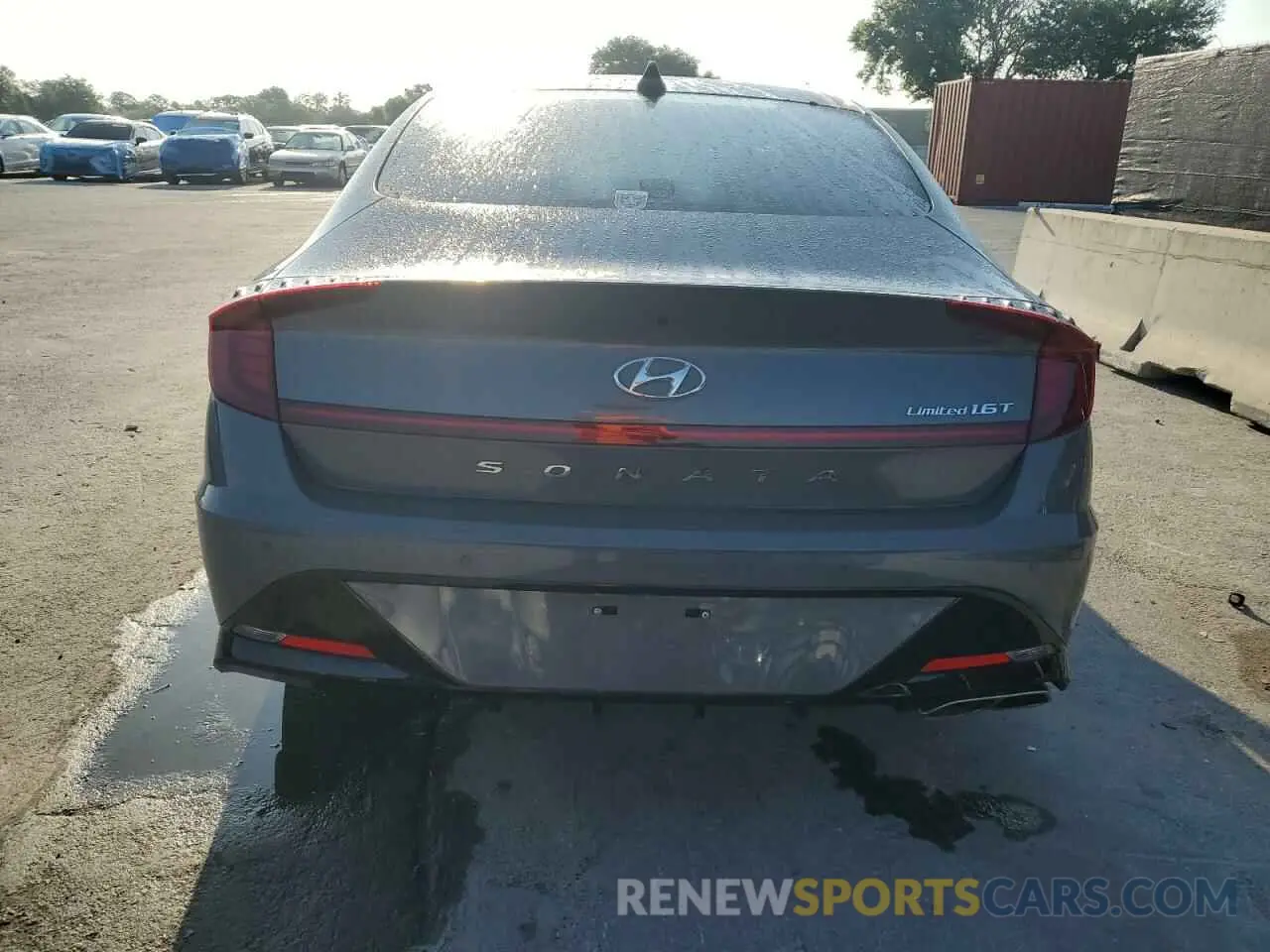 6 Photograph of a damaged car KMHL34J27NA214542 HYUNDAI SONATA 2022