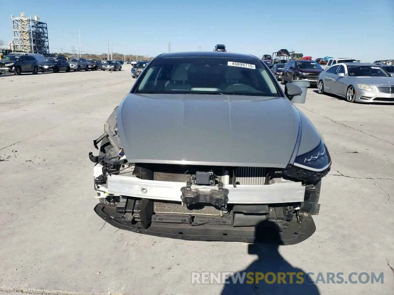 5 Photograph of a damaged car KMHL34J27NA243877 HYUNDAI SONATA 2022