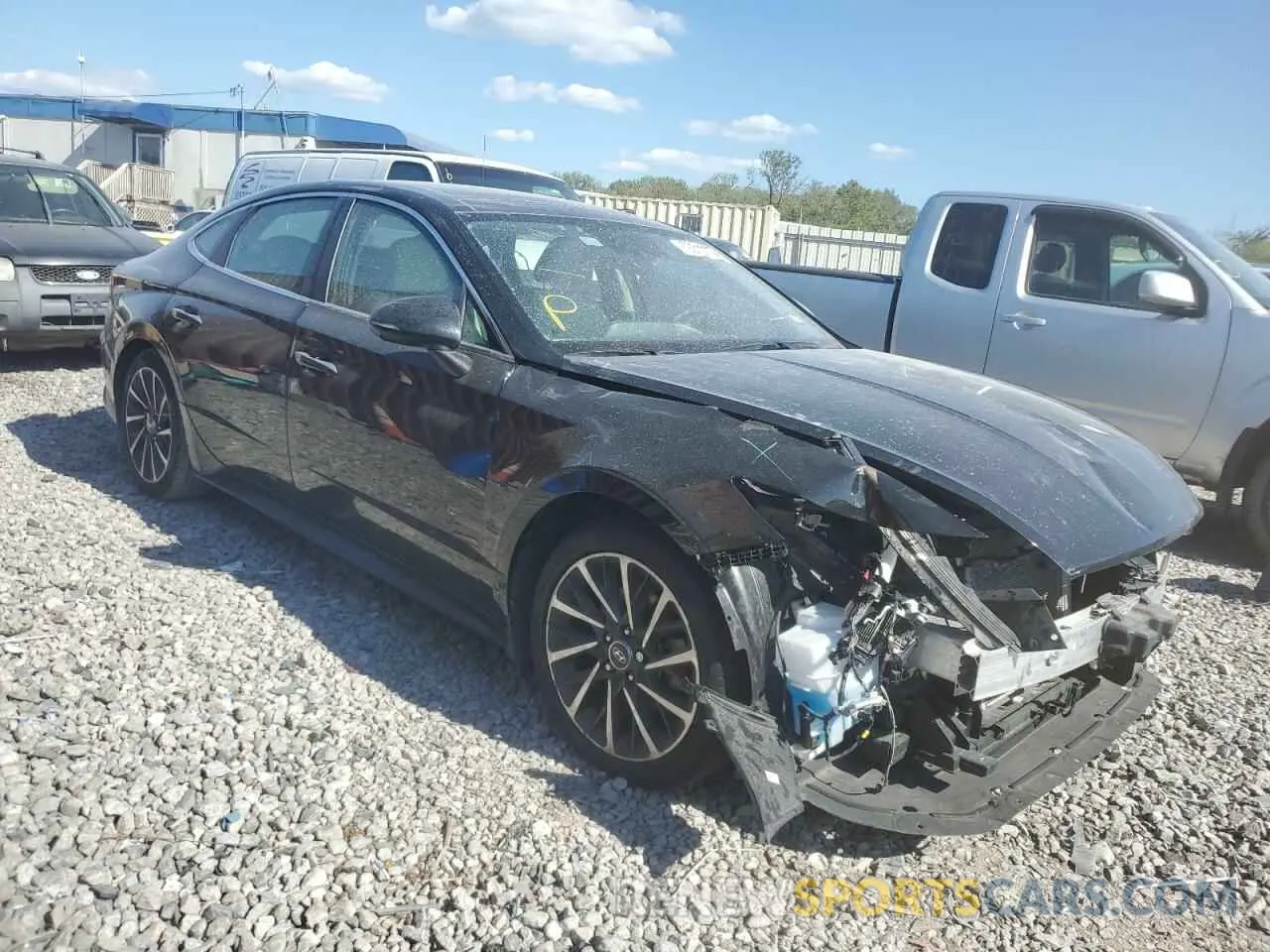 4 Photograph of a damaged car KMHL34J28NA194270 HYUNDAI SONATA 2022