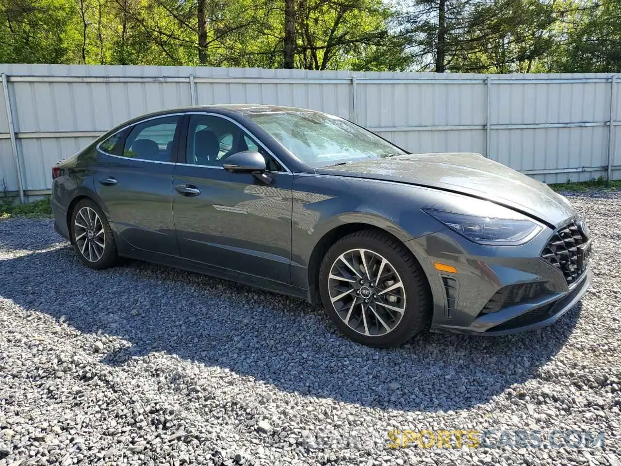 4 Photograph of a damaged car KMHL34J28NA232449 HYUNDAI SONATA 2022