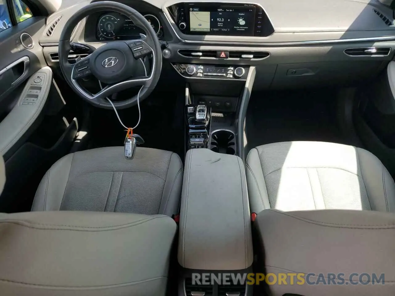 8 Photograph of a damaged car KMHL34J2XNA178913 HYUNDAI SONATA 2022