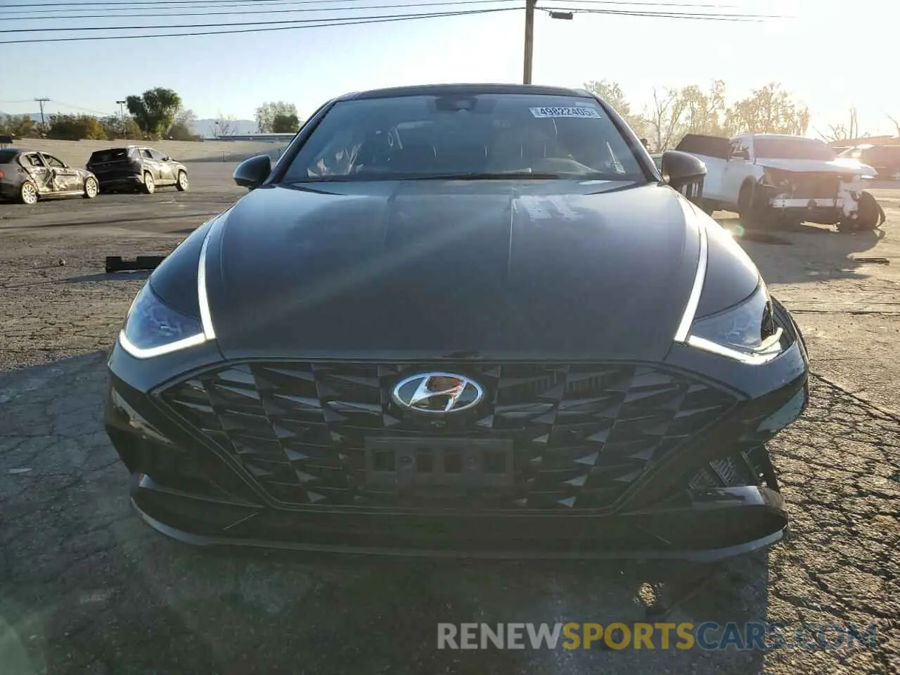 5 Photograph of a damaged car KMHL34J2XNA180662 HYUNDAI SONATA 2022