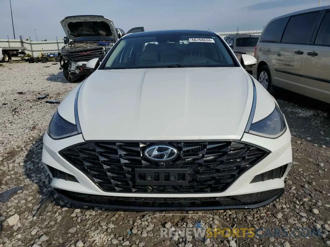 5 Photograph of a damaged car KMHL34J2XNA181746 HYUNDAI SONATA 2022