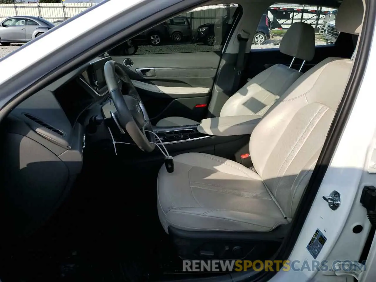 7 Photograph of a damaged car KMHL34J2XNA181746 HYUNDAI SONATA 2022
