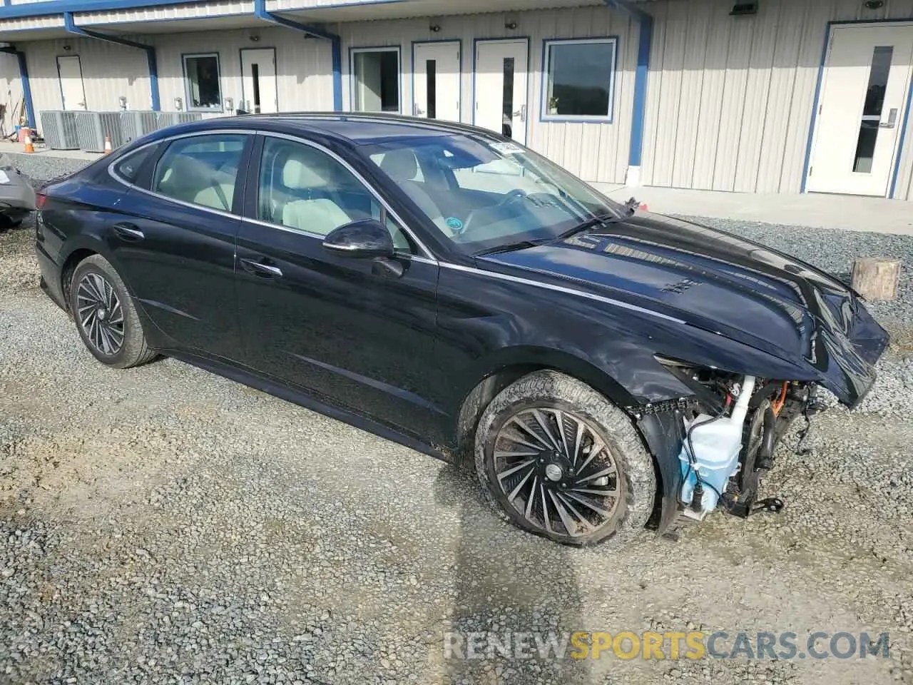 4 Photograph of a damaged car KMHL34JJ3NA045949 HYUNDAI SONATA 2022