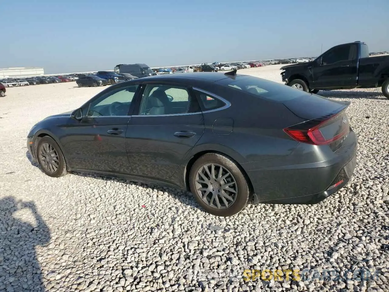 2 Photograph of a damaged car KMHL44J20NA223046 HYUNDAI SONATA 2022