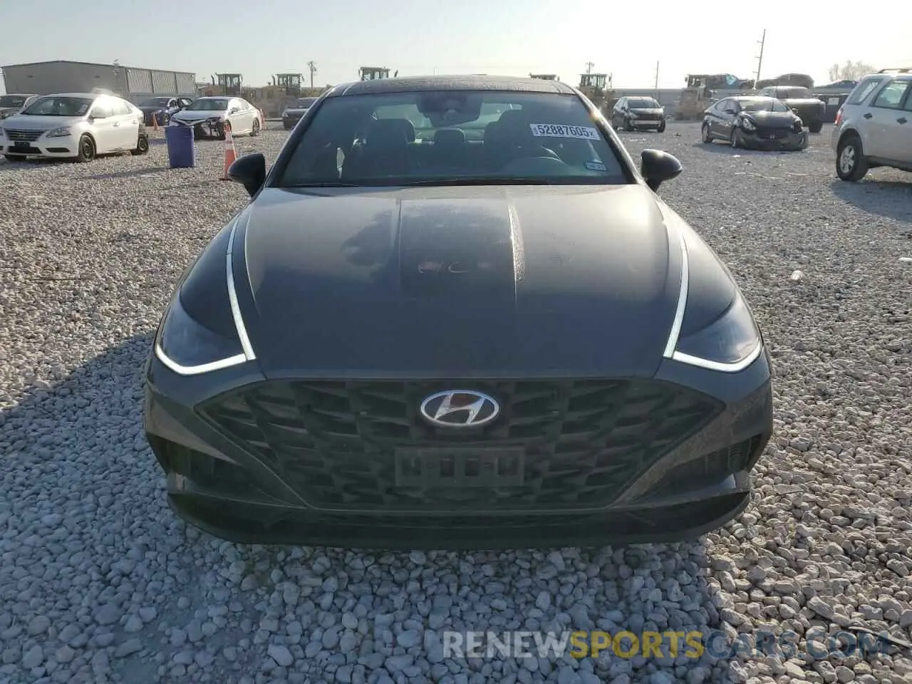 5 Photograph of a damaged car KMHL44J20NA223046 HYUNDAI SONATA 2022